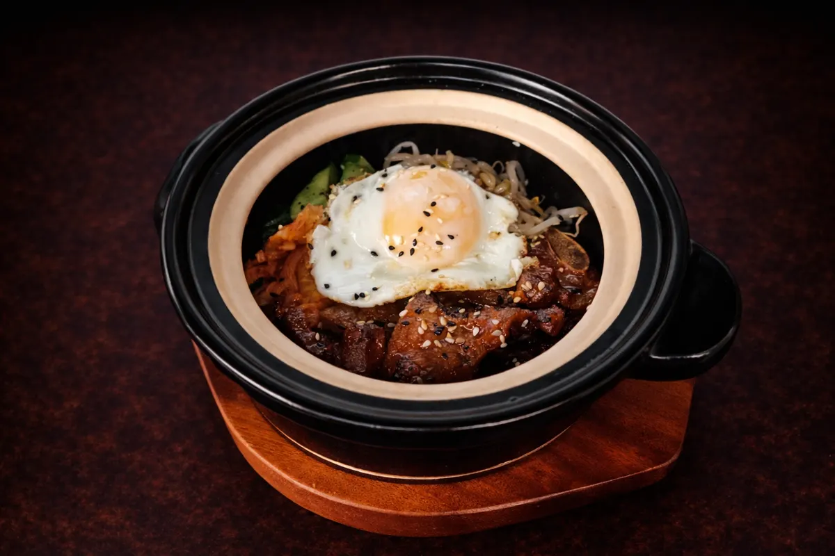 韓式牛小排拌飯｜Grilled Short Rib Bibimbap