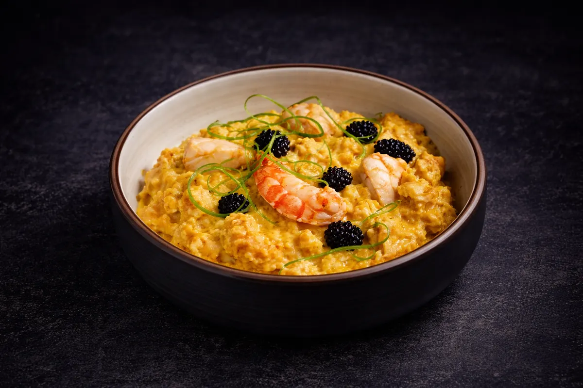 蟹黃滑蛋｜Scrambled Golden Crab Roe