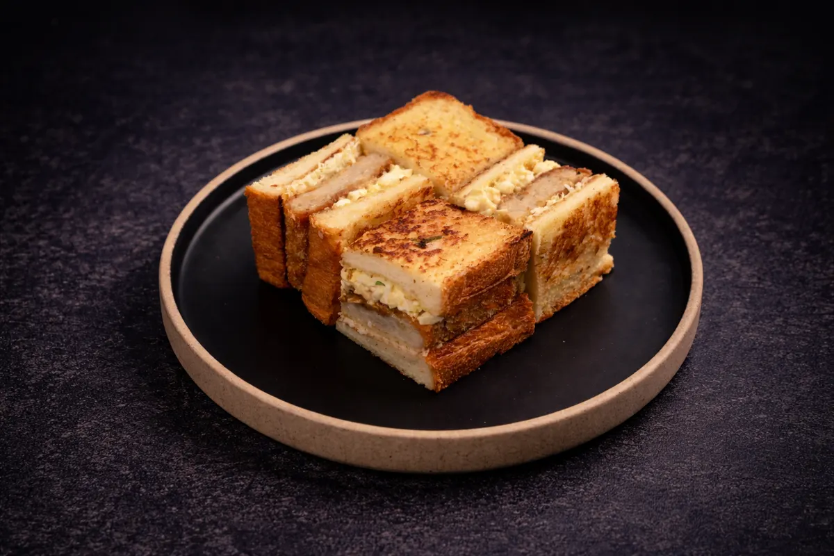 日式炸雞排三明治｜Chicken Katsu Sandwich