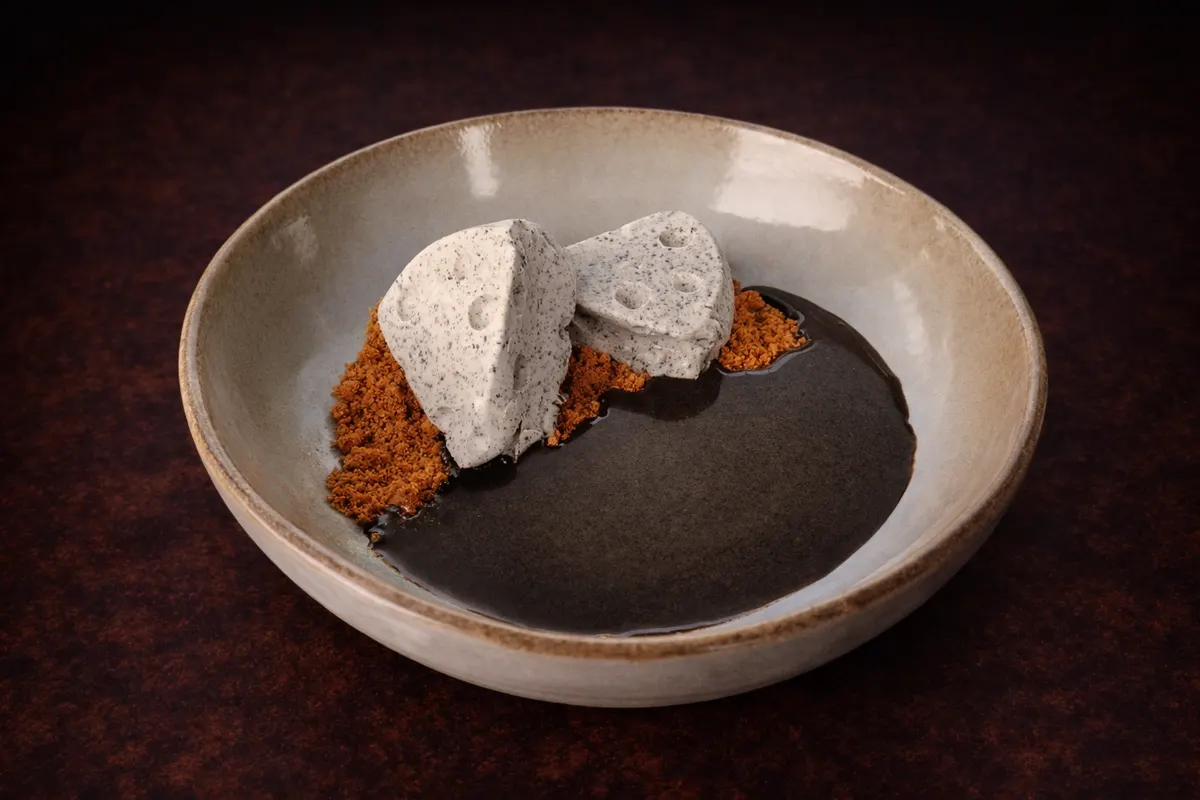 黑芝麻起司蛋糕｜Black Seasame Cheese Cake